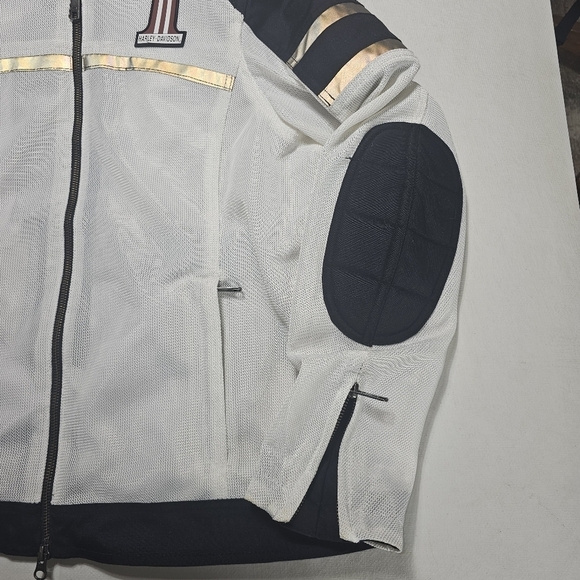 Harley-Davidson XL sturdy mesh jacket with body armor. New without tags - Picture 11 of 16